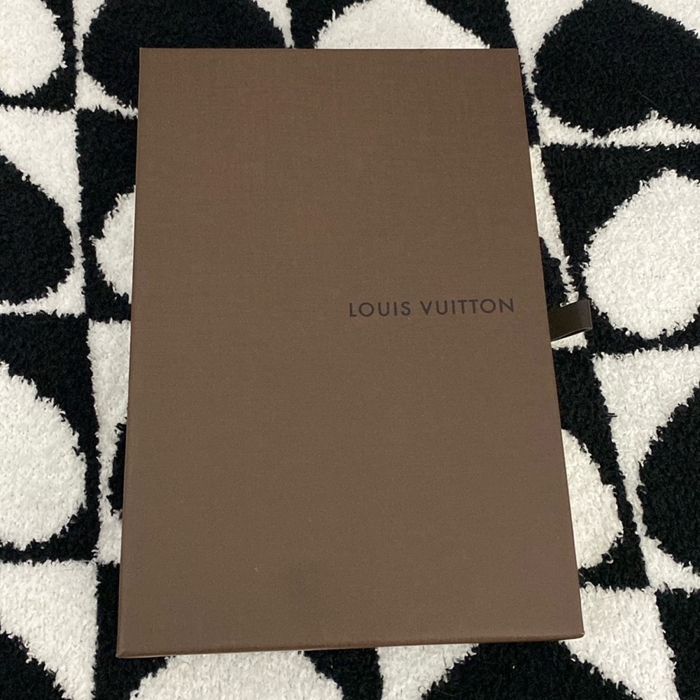 Louis Vuitton brown medium size drawer box